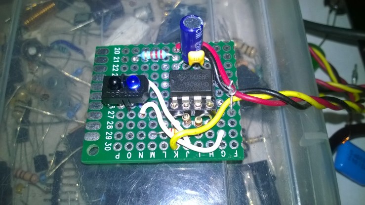 IR sensor module circuit